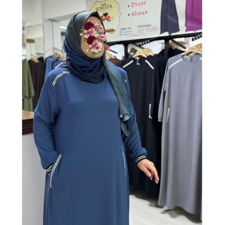 ARZU RİBANALI ELBİSE